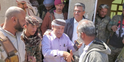 رئيس انتقالي الضالع يؤدي واجب العزاء لأسرة العشوي في شهيدها الرابع 