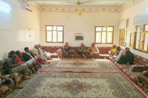 الجابري يثمن الدور الاستراتيجي لمعسكر وادي نحب بحضرموت