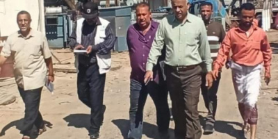 الجاوي وسالمين يبحثان مشروع قنوات تصريف مياه الأمطار في المعلا 