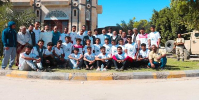 محافظ شبوة الشيخ عوض بن الوزير يلتقي بعثة نادي التضامن