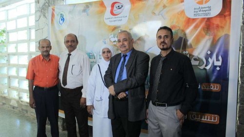 بازرعة الجراحي تدشن مخيم الثالث عشر في مستشفى الجمهورية بعدن