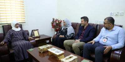 المحامية سوقي تلتقي رئيسة بعثة الصليب الأحمر سابقاً في العاصمة عدن