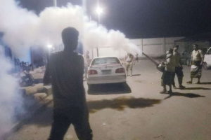تدشين حملة رش ضبابي في شرطة البريقة وما حولها 
