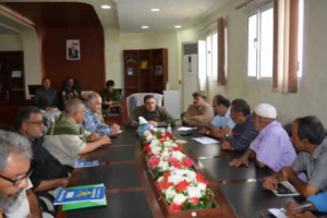 مدير أمن العاصمة عدن يلتقي رؤساء اللجان المجتمعية لمناقشة سبل التنسيق المشترك 