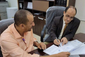 تسليم مشروع تحسين موارد المياه في دار سعد