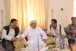 وسط ترحيب كبير .. السلطان بن عفرار يستقبل قيادة انتقالي شبوة 