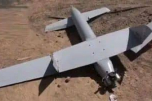القوات الجنوبية تسقط مسيرة حوثية في مديرية عين