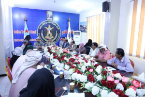 الهيئة الإدارية للجمعية الوطنية تطلع على أوضاع محافظة سقطرى