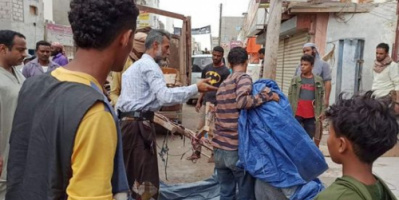 إزالة التعديات على الشوارع العامة بمديرية المنصورة بعدن