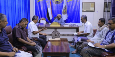 نائب رئيس الهيئة المساعدة يلتقي بقيادة انتقالي القطن