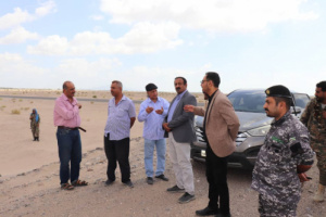 النوبة يطلع على المساحة المخصصة لأراضي أسر الشهداء بالعاصمة عدن