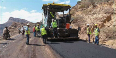 لحج.. الماس يتفقد مستوى تنفيذ مشروعي الربوة - الذنبة والدائري