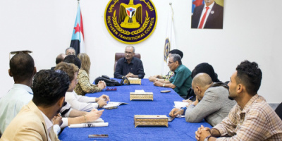 الجعدي يلتقي وفد الصحافيين العرب والأجانب المشارك في المؤتمر الأول للإعلاميين الجنوبيين