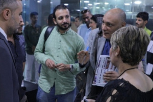 رئيس قطاع الإذاعة والتلفزيون يستقبل الوفد الإعلامي العربي والأجنبي المشارك في مؤتمر الصحفيين الجنوبيين