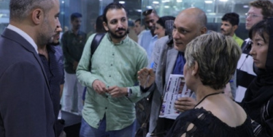 رئيس قطاع الإذاعة والتلفزيون يستقبل الوفد الإعلامي العربي والأجنبي المشارك في مؤتمر الصحفيين الجنوبيين