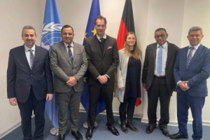 وزير الزراعة والري يلتقي رئيس دائرة الشرق الأوسط في الوزارة الإتحادية الألمانية للتعاون الاقتصادي والتنمية