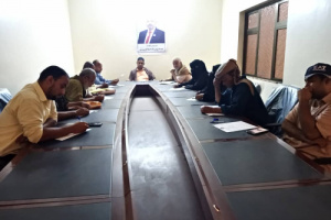 تنفيذية انتقالي الحوطة تعقد اجتماعها الدوري لشهر يناير