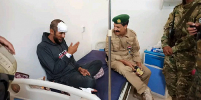 العميد المعكر يتفقد عدد من جرحى اللواء السادس دعم وإسناد في مشافي العاصمة عدن