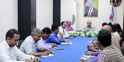 انتقالي العاصمة عدن يناقش مستجدات الوضع الأمني في المعلا وباقي المديريات