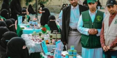 معرض تسويقي للمستفيدات من مشروع تمكين الشباب بالمهرة
