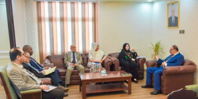 الوزير حُميد يبحث مع الممثل المقيم لبرنامج (UNDP)  آفاق التعاون والدعم لمشاريع النقل