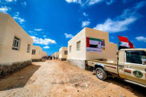 إنجاز أولى مراحل المشروع الإماراتي السكني بميون