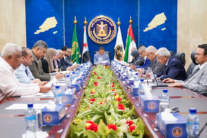 هيئة الرئاسة تُجدد موقف المجلس الانتقالي الثابت إلى جانب أبناء وادي حضرموت وحقهم في إدارة مناطقهم