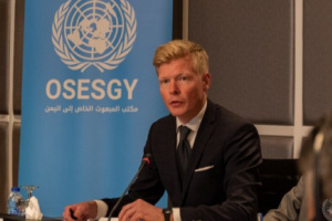 عاجل: المبعوث الأممي يصل  العاصمة عدن قادماً من الرياض 