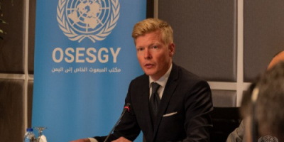 عاجل: المبعوث الأممي يصل  العاصمة عدن قادماً من الرياض 