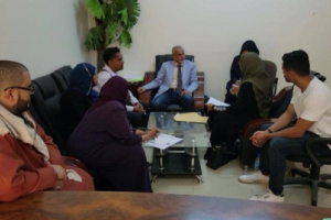 الشبحي يلتقي بمسؤولي مؤسسة الأمل الاجتماعية الصحية المهتمة باطفال التوحد