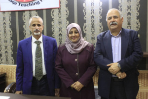 بحضور الوكيل الشبحي.. الدكتورة رجاء أحمد علي تستلم إدارة مستشفى الصداقة 