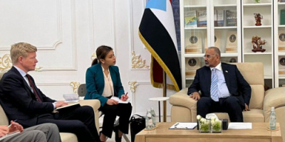 الرئيس الزُبيدي يستقبل المبعوث الخاص للأمين العام للأمم المتحدة