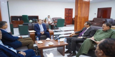 لملس يبحث مع القاضيين الحوشبي والاعوش تعزيز آليات التعاون والتنسيق بمختلف القضايا