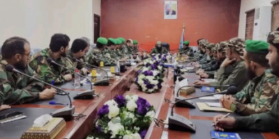  العميد الوالي يترأس الاجتماع الدوري للقيادة العامة لقوات الحزام الأمني
