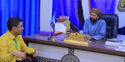 نائب الهيئة التنفيذية المساعدة يطلع على نشاط جمعية همم لذوي الهمم بتريم 