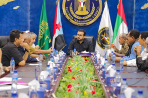 العولقي يلتقي اللجنة التحضيرية لمؤتمر شبوة الشامل