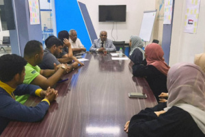 قطاع التدريب بهيئة الإعلام الجنوبي يقف أمام مستوى تنفيذ خطط نشاطه التدريبي
