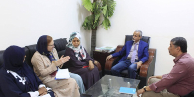 الوكيل الشبحي يلتقي بمسؤولي منظمة الصحة العالمية 