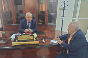 الوزير الوالي يستقبل نقيب الصحفيين والاعلاميين الجنوبيين