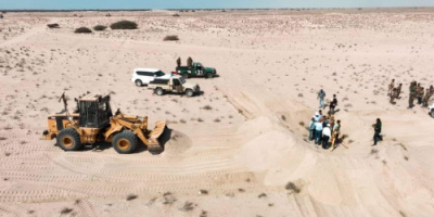نزول الفرق الهندسية لتحديد حرم موقع مطار عدن المستقبلي