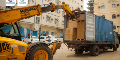وصول دفعة من المعدات والمستلزمات التشغيلية لمستشفى عدن الخيري