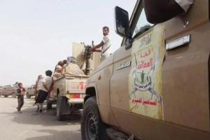 ألوية العمالقة الجنوبية تطارد الحوثيين بجبهات حريب بهجوم موسع