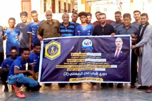 انتقالي المعلا ينظم بطولة خماسية في كرة القدم للفرق الشعبية بالمديرية