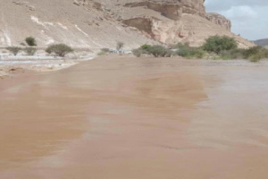 السيول تودي بحياة شاب ثلاثيني في محافظة لحج 