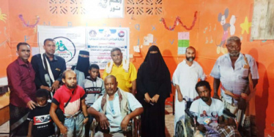 انتقالي أبين ينظم أمسية رمضانية لذوي الاحتياجات الخاصة المعاقين حركيا