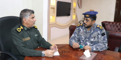 العميد المنهالي يلتقي المدير العام لإدارة مكافحة المخدرات بوزارة الداخلية