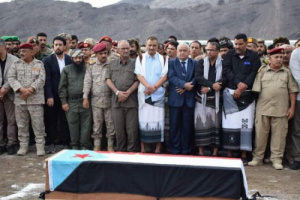 بعد تشييع جثمانه.. الغيثي ينعي البطل الراحل صالح السي