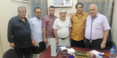 رئيس جمعية الضالع يزور عيادة الباطنة في مجمع الشعب الصحي 