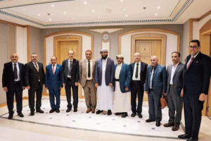 المحرمي يؤكد دعم مجلس القيادة الرئاسي للجنة المفاوضات العسكرية