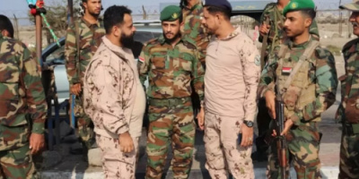 العقيد السرحي يتفقد القطاعات والنقاط الأمنية لحزام عدن في أول أيام عيد الفطر